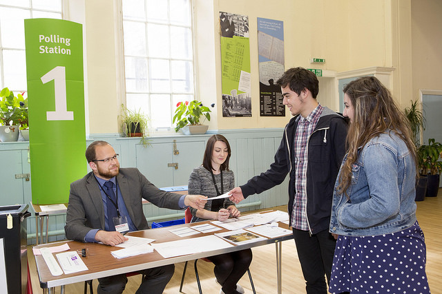 Polling station staff training (UK)